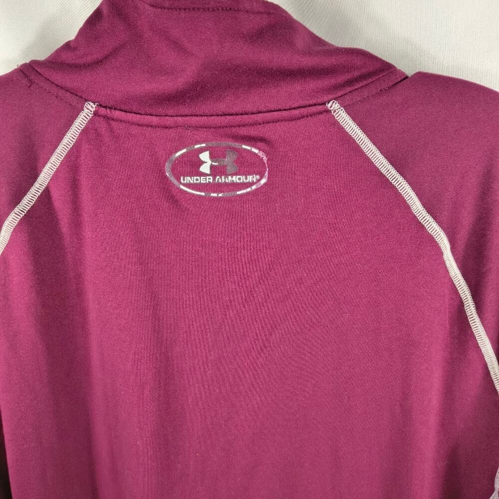 Southern Illinois Salukis L Under Armour 1/4 Zip SIU - Picture 7 of 8